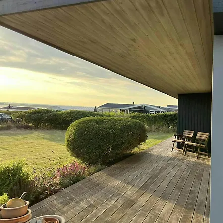 Architect-designed House Overlooking Aarhus Bay Holiday home Knebel